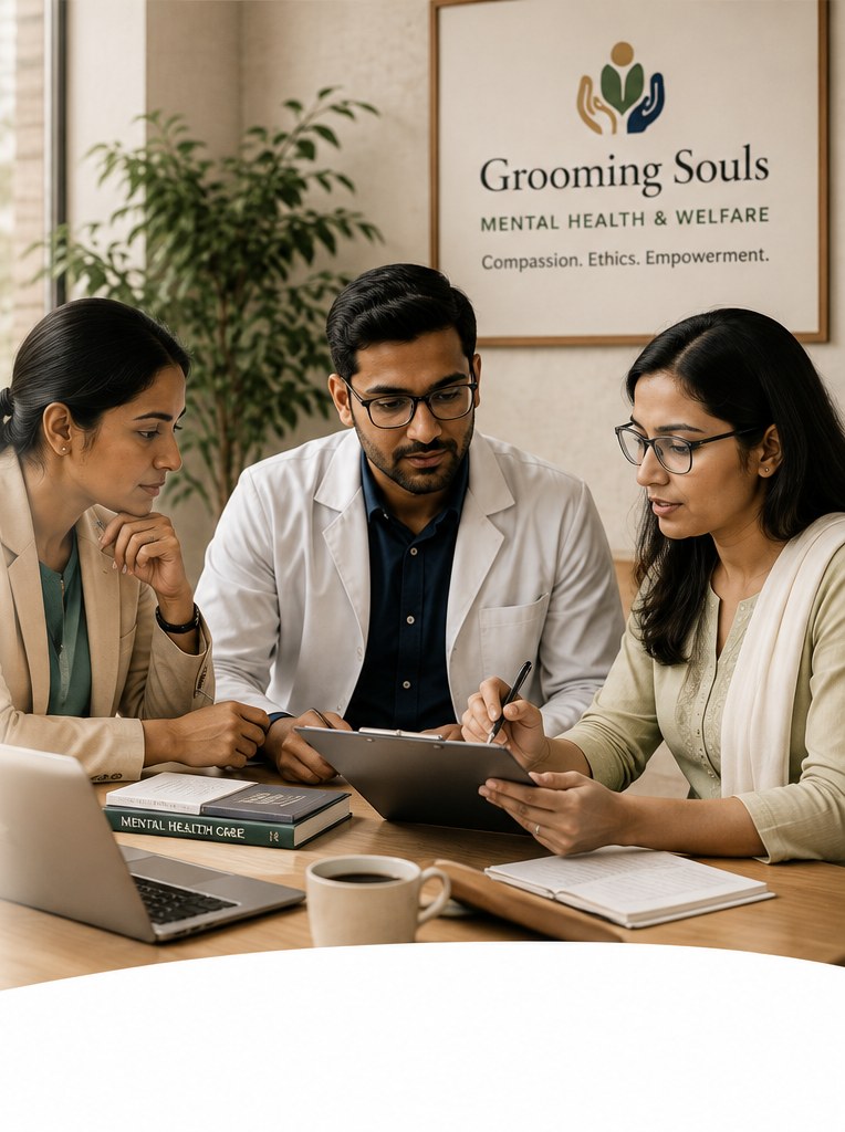 Grooming Souls clinical professionals in consultation