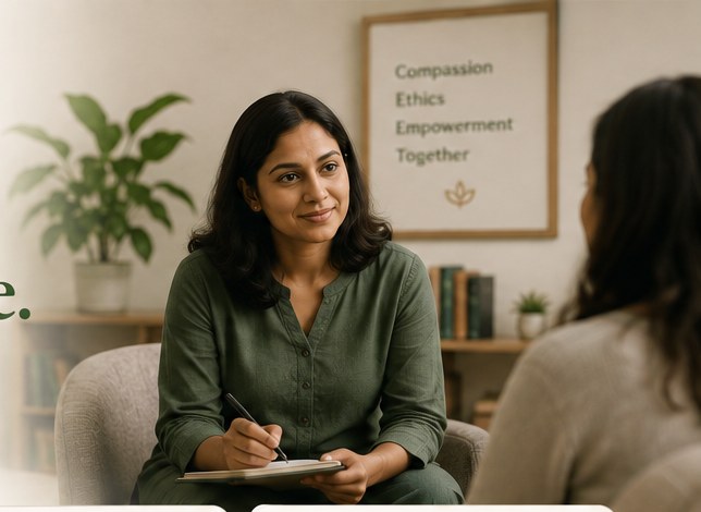 A counselling session